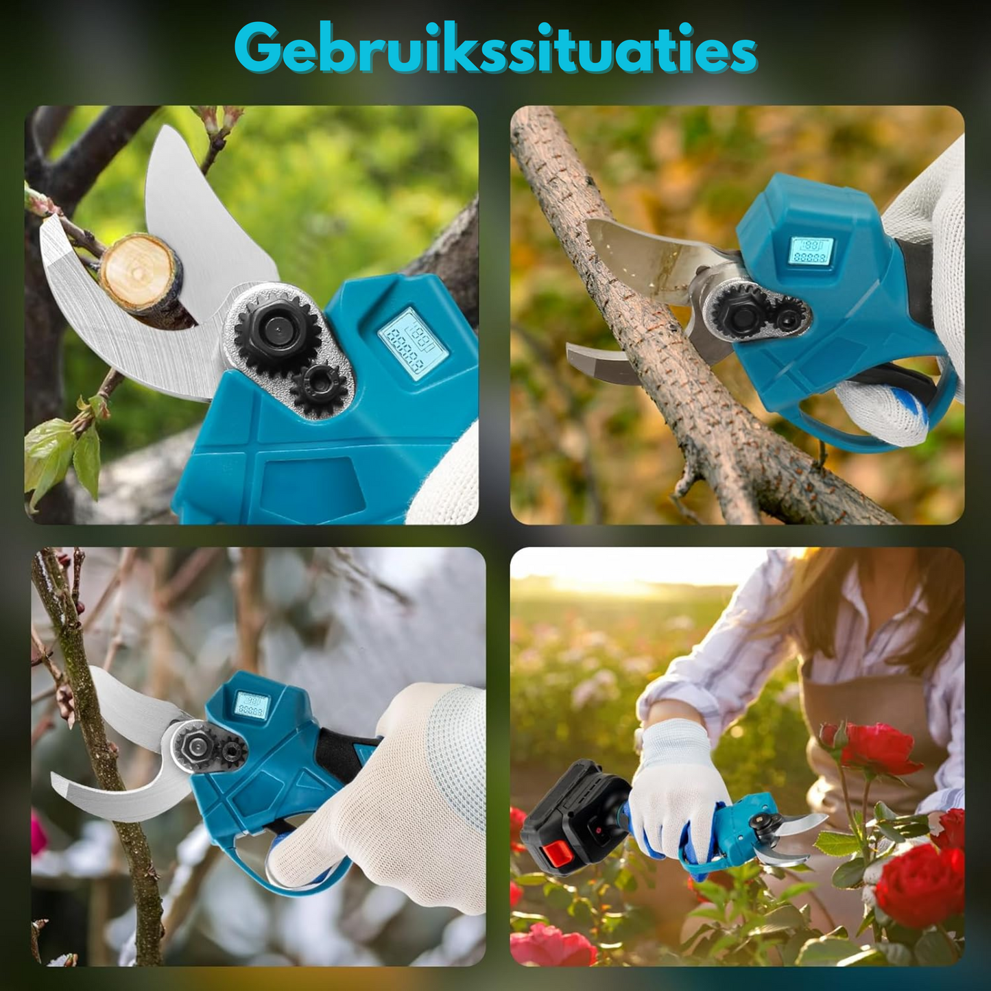 GreenTrim™ — ηλεκτρικό ψαλίδι κλαδέματος
