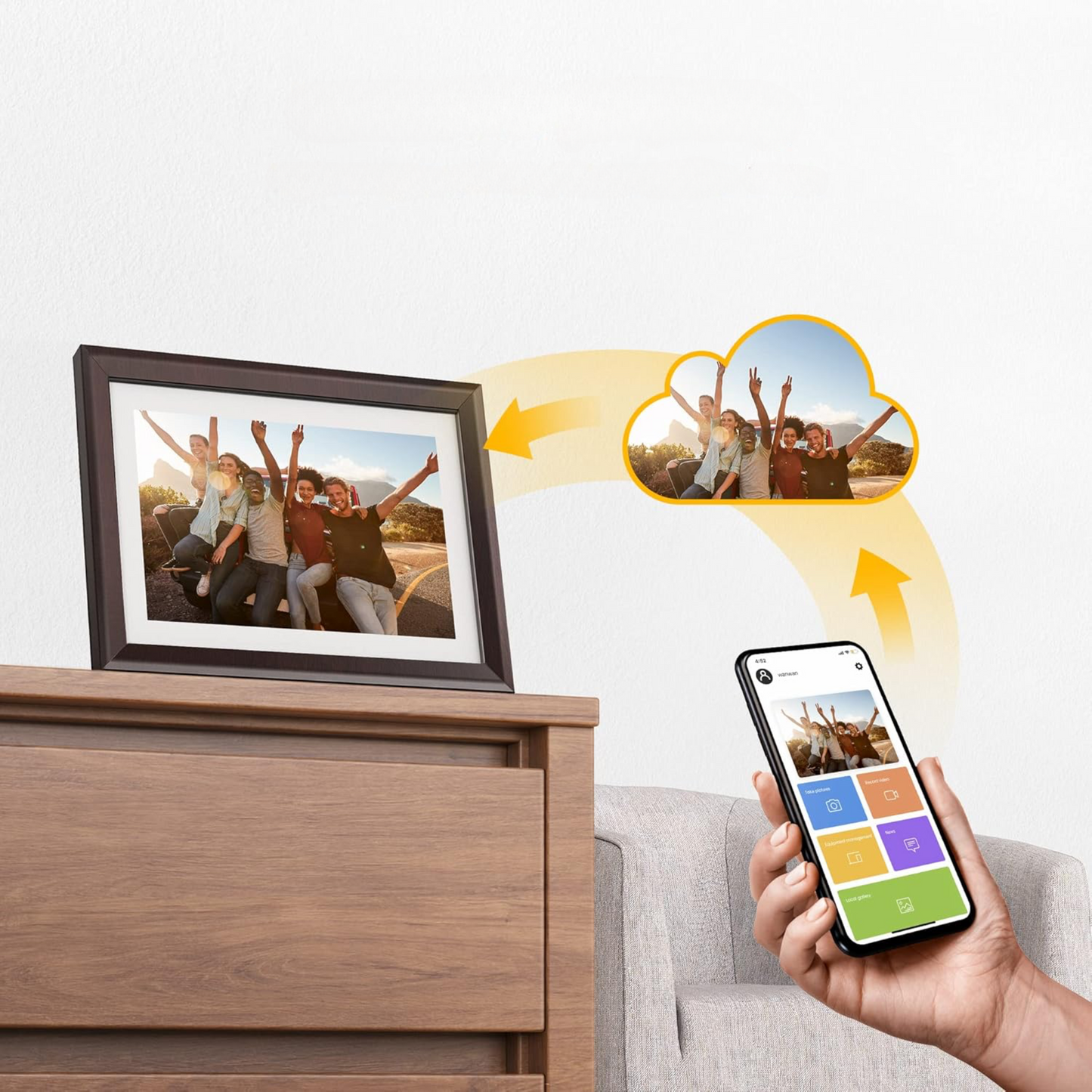 SnapView™ — ψηφιακή κορνίζα φωτογραφιών