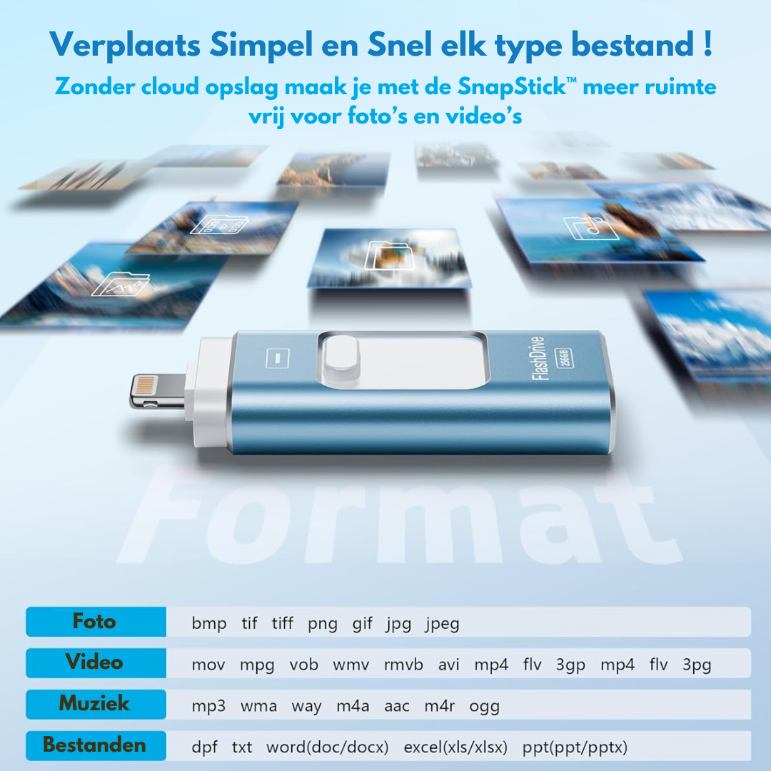 SnapStick™ Κινητή Αποθήκευση